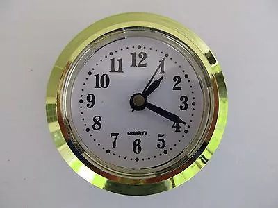 Quartz 50mm (2 ) Diameter Insert Clock Fit-Up Mechanism Standard Numbers • $18.50