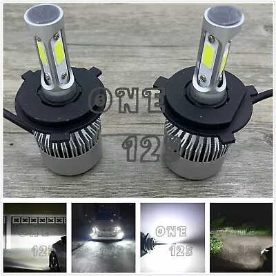 NEW H4 HB2 9003 60W 8000LM LED Headlight Kit Hi/Lo Power Bulb 6000K SUPER White • $19.99