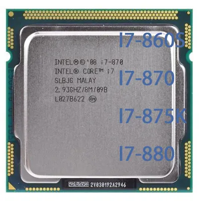 Intel Core I5-680 I5-750 I5-760 I7-860S I7-870 I7-875K I7-880 LGA 1156 CPU • $18.48