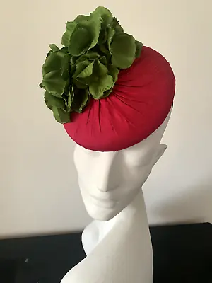 £85 • Buy Pink Hat/Pillbox Hat /Wedding Hat/Ascot Hat/Racing Hat/Occasion Hat