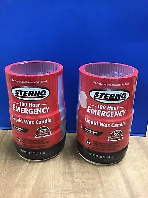 Sterno 100 Hour Emergency Candles (2) • $12.99