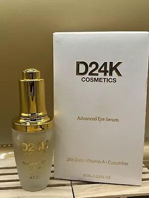 D24k Advanced Eye Serum 24k Gold Vitamin A Cucumber 1.22 Fl Oz • $59.99