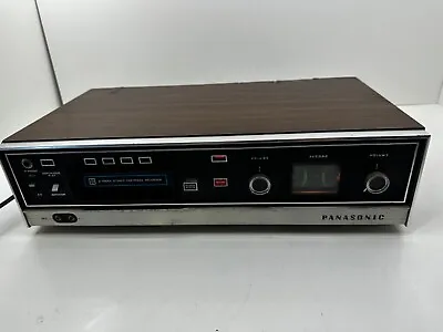 Vintage Panasonic RS-803US 8-Track Stereo Cartridge Tape Deck Player & Recorder • $79.99