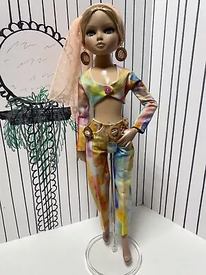 Watercolor Crop Pants Set For Your Ellowyne Wilde Tonner Fashion Doll 16” Outfit • $30