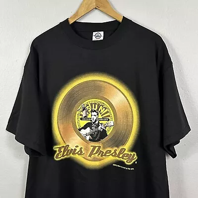 Vintage Elvis Presley Sun Records Company T-Shirt Size XL • $19.99