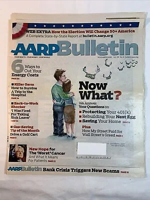 AARP Bulletin November  2008 • $10.29