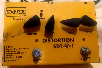 Providence SDT-1 Distortion Made In Japan Vintage Effect Pedal Tested • $265