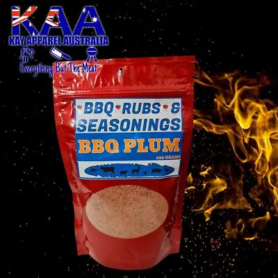 BBQ Rub Plum BBQ Rubs Glaze 200g Smoking American BBQ Hark ProQ Weber GMG • $7