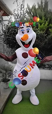 Hire Olaf Lookalike Costume Mascot Fancy Dress Hire Delivery Within UK KI • £50