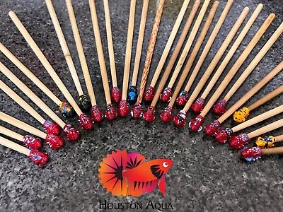 $12 • Buy Hand Made Betta's Flaring Stick( Koi Betta) Aquarium Accessory - Fish Accessory