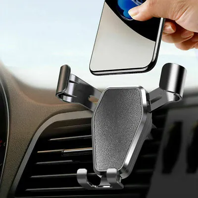 Universal Mobile Car Phone Holder Air Vent Gravity Design Mount Cradle Stand • £3.58