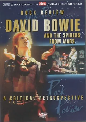 David Bowie And The Spiders From Mars - Rock Review  (DVD 2006)  Pre-owned • $15