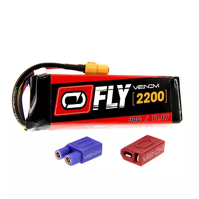 Flyzone Extra 300SX Brushless 30C 3S 2200mAh 11.1V LiPo Battery By Venom • $27.99