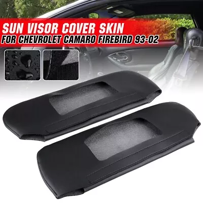 For Camaro For Firebird 93-02 Sun Visor Leather Replacement CoverLeft+Right • $15.89