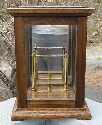 Vintage Clock PARTS / REPAIR Case Display Wooden & Glass Clockmaker Craft • $45