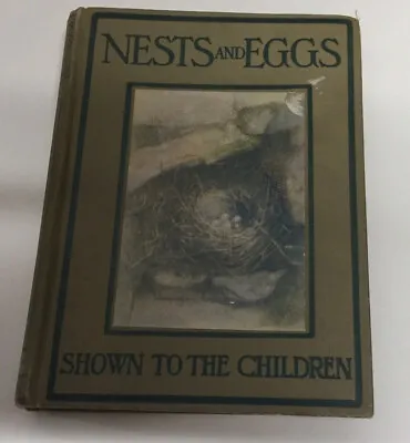 £9.99 • Buy NESTS & EGGS - SHOWN TO THE CHILDREN - Ed. Louey Chisholm 48 Blaikie Plates 