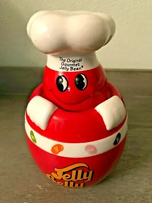 £12.49 • Buy Mr. Jelly Belly Red Ceramic Candy Jar Original Gourmet Jelly Bean 2006