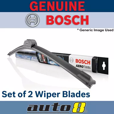 Bosch Aerotwin Wiper Blade Set For Holden Commodore Calais VE VF 2006 - 2017 • $51.70