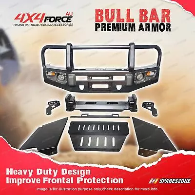 Premium Armor Bumper Bullbar With Guard Plate 3 LOOP For Toyota Hilux Vigo 05-11 • $1139.95