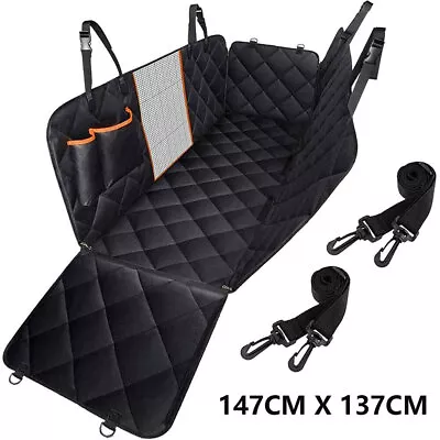 Pet Car Seat Cover Dog Safety Protector Mat Back Seat Hammock Cushion Non Slip A • £15.98