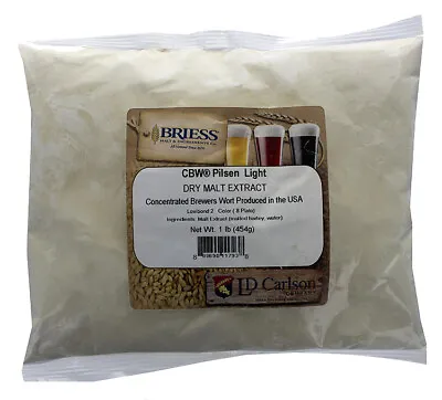 Briess Dried Malt Extract Pilsen Light 1 Lb • $11.70