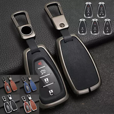 Zinc Alloy TPU Car Key Fob Cover Case For Chevy Camaro Malibu Volt Cruze Spark • $29.50