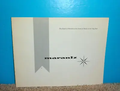 Original 1964 Marantz Brochure For 10B 8B Model 7T 9 & 15 SLT-12 Woodside NY • $53.56