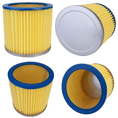 4 X Wet & Dry Vacuum Filter Cartridge For Earlex Combivac Powervac WD1000 WD1100 • £27.69