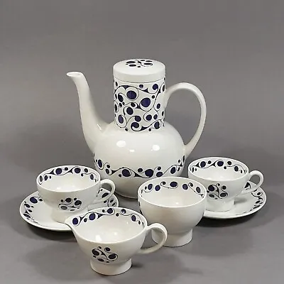 Vintage Midwinter Pottery Pierrot Tea Or Coffee For Two Set Pot Milk Sugar C&S's • £35