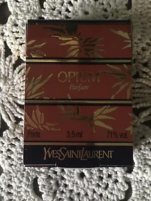 Yves Saint Laurent Vintage Opium Original Formula Pure Parfum/Extract New In Box • $68