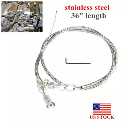 US STOCK 36 Length Adjustable Throttle Cable Accelerator Cable Replacement 1PC • $29.99