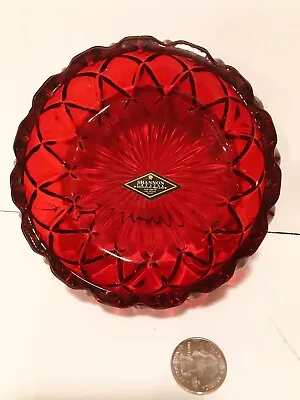 $11 • Buy Shannon Red Crystal Bowl
