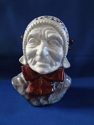 Michael Andersen & Sons Pottery Fisherman Wife Head Bust Denmark Danish Majolica • $25