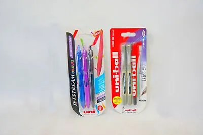 Uniball Pens Eye Jetstream Colour Rollerball Ink • £2.99