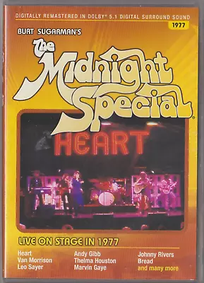 The Midnight Special DVD 1977 - Heart Van Morrison Marvin Gaye Bread • $9.99