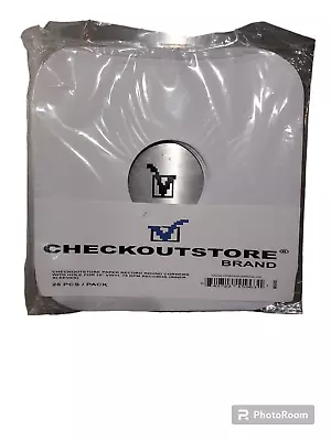 25-Pack 10  White Paper Inner Sleeves Vinyl Record 78 RPM Rounded Corners NEW • $9.95