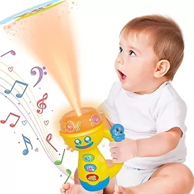  Kids Musical Flashlight Toys For Toddler Night Light Projector Toys For Baby  • $26.87