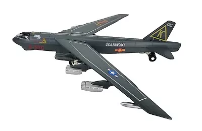  USAF B-52G U.S. Airforce Pull Back Plane Toy Gray Diecast Platic Metal Airplane • $14.99