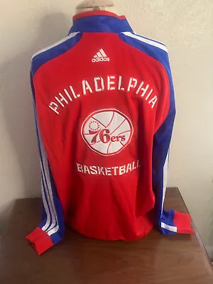 2013-2014 Philadelphia 76ers Basketball #33 Daniel Orton Warm Up Jacket 3XL+2 • $175