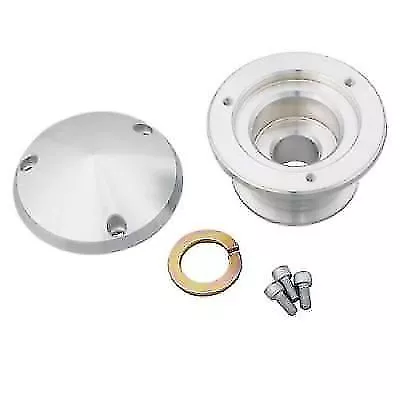 March Performance 112 Aluminum Alternator 6-Groove Serpentine Pulley With Cover • $79.96