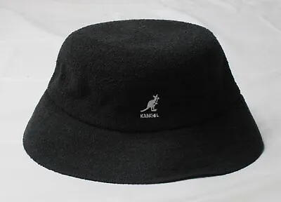 KANGOL Unisex Terry Boucle Bermuda Bucket Hat SV3 Black K3050ST Size XL NWT • $46.74