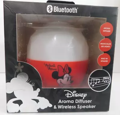 Disney Minnie Mouse Wireless Speaker & Aroma Diffuser W/LED Lights (NEW) • $16.99