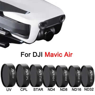 $6.99 • Buy Waterproof Camera Lens Filters ND4 ND8 ND16 STAR CPL UV For DJI Mavic Air Drone