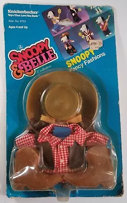 Snoopy Belle Collection Fashions Knickerbocker 9752 Cowboy Boot Chap 1958 HK NOS • $24.18