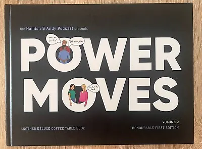 Hamish & Andy's POWER MOVES - Deluxe Coffee Table Book VOLUME 2 First Edition • $65