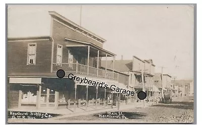 RPPC Hazelhurst Supply Co Store HAZEL HURST PA McKean County Real Photo Postcard • $59.99