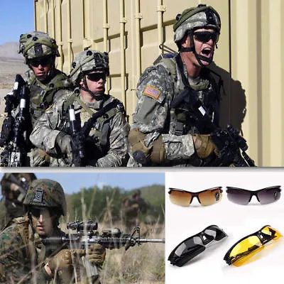 Military Tactical Day Night Vision HD Sunglasses Driving Glasses Sports Eyewear • $9.95