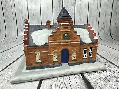 Norman Rockwell's Main Street Village The Town Offices Christmas Building 1996 • $16.95