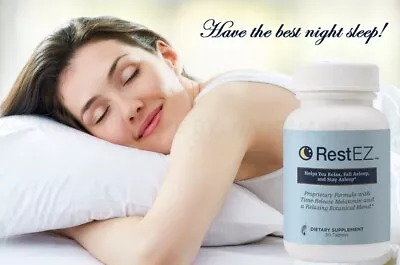 Melaleuca Rest EZ Sleep Aid: Natural Relaxation For Better Sleep Size: 30 Tabs • $27.99