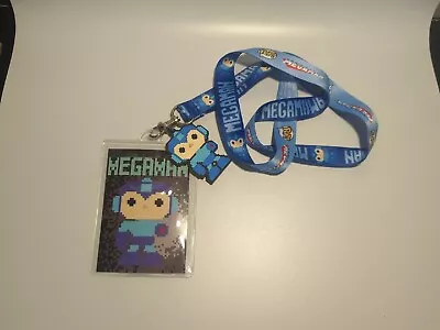 MEGA-MAN 8-Bit Funko POP! Lanyard Keychain GameStop EXCLUSIVE • $1.50